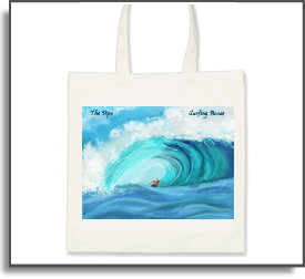 Tote Bag - The Pipe - Surfing Bocas
